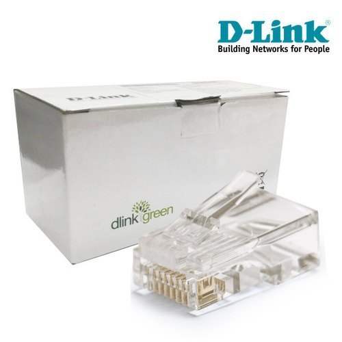 D-Link CAT5E RJ45 Modular Connectors Plugs for 4 Pair Cables NPG-5E1TRA031 D-Link CAT5E RJ45 Modular Connectors Plugs for 4 Pair Cables NPG-5E1TRA031